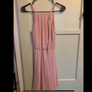 Pink Chiffon Dress